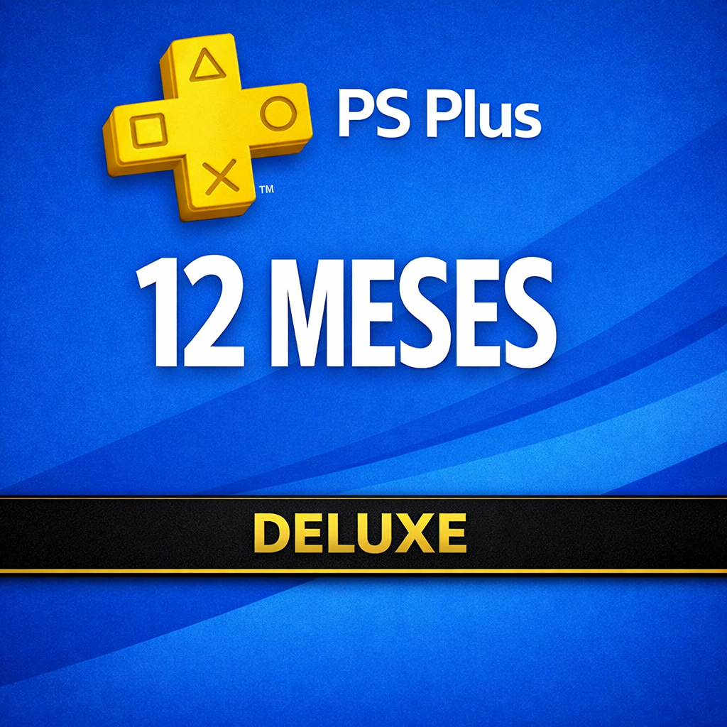 PS PLUS 12 MESES DELUXE